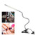LED Desk Lamp Dimmable Reading Light Eye-Care USB Table Lamp Portable LED Clip Table Lamp Adjustable Desk Light for Tattoo Manicure Makeup Gold