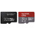 Wyze Labs Expandable Storage 32GB MicroSDHC Card Class 10  and  SanDisk Ultra 32GB microSDHC UHS-I card with Adapter - 98MB s U1 A1 - SDSQUAR-032G-GN6MA