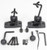VideoSecu Speaker Wall Ceiling Mount Bracket for Satellite Surround Speaker 1ST