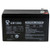Universal Power Group 12V 9Ah SLA Battery Replacement for Calrad 95-800 8 Zone Alarm System
