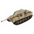 Easy Model Jagdtiger  Henschel  s.Pz.Jag.ABT.512 in Monocolor Camouflage Model Kit