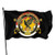 1st Squadron 1st Cavalry Regiment - U.S. Armysingle Sided Printing 3x5 Flag