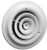 10" Round Ceiling Diffuser - Easy Air Flow - HVAC Duct [White] [Outer Dimensions: 14"]