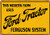 Wall-Color 10 x 14 Metal Sign - Ford Tractor Ferguson System - Vintage Look