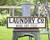 Handmade Laundry Co Wash Dry Fold Farmhouse Wall Decor Framed Wood Sign Laundry Room Sign 2 Sizes