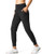 G Gradual Womens Joggers High Waisted Yoga Pants with Pockets Loose Leggings for Women Workout Athletic Lounge  Black Large