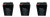 Power Sonic 6V 4.5Ah Game Deer Feeder Mojo Duck Rechargeable Battery - 3 Pack