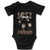 Ebony and Hill Cotton 3D Printed Beautiful Comfy DIY Micro-Elastic Mudvayne Lost and Found Creeper Short -Sleeve Baby Bodysuits Jumpsuit Rompers for Baby Boys Black 12 Months