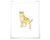 Tiger Gold Foil Art Print. 7 Foil Colours. 3 Sizes. Animal Print Wildlife Art Lion Poster.