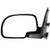 ECCPP Door Mirror Driver Left Side Manual Adjusted Folding Side for 1999-2006 Chevy Silverado GMC Sierra 1999-2000 New Body Style 2007 Classic