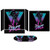 Alien The Space Xenomorph Neon Compatible with PS4 Pro controller and console skin sticker protective cover wireless wired gamepad controller