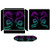 Dueling Dragons Compatible with PS4 Slim controller and console skin sticker protective cover wireless wired gamepad controller