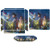 Vintage Kingdom Hearts Compatible with PS4 Slim controller and console skin sticker protective cover wireless wired gamepad controller