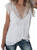 Women Lace Summer Ladies Tank Tops Sleeveless Blouses Shirts Casual Loose Fitting Tunic White S Women Lace Summer Ladies Tank Tops Sleeveless Blouses Shirts Casual Loose Fitting Tunic White S