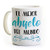 El Mejor Abuelo Coffee Mug - Spanish Best Grandpa in the World - Customized