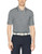 adidas Golf Mens Ultimate Heather Polo Grey Three Heathered Carbon X-Large