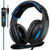 Gaming Headset for Xbox One,SADES SA816 Gaming Headset for PC, Xbox one, PS4 Controller, Noise Cancelling Over Ear Headphones with Mic, Bass Surround, Headphones for Laptop Computer