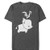 Mens Moana Pua HEI HEI Silhouette T-Shirt - Charcoal Heather - X Large