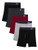 Fruit of the Loom Mens No Ride Up Boxer Brief Covered Waistband - 5 Pack X-Large