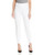 Ruby Rd. Womens Pull-on Extra Stretch Denim Jean White 6
