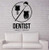 42 X 61 cm Vinyl Wall Stickers Dentist Logo Wall Decal Removable Dental Clinic Wall Poster Stomatology Shop Decor Teeth Care Sticker