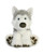 Aurora World Big Paws Husky Plush Dog, Gray/White, Medium