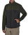 Swiss Alps Mens Full Zip Performance Polar Fleece Jacket Sweatshirt with Pockets Hunter Green Charcoal Grey - X - Large