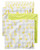 Carter's Baby 4 Pack Flannel Receiving Blanket, Yellow Giraffe, One Size
