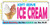 Soft Serve Ice Cream with Chocolate and Vanilla Cone 2x5 Banner Sign