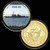 U.S. United States Navy   USS Preble DDG-88   Gold Plated Challenge Coin
