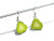 Dill Pickle Slice Earrings - Tiny Food Jewelry
