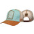 John Deere 5 Panel Cap Twill  and  Mesh-Ivory-Os