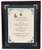 A Police Officers Prayer - Personalizable Framed Green Matted Blessing