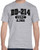 Threadabilities DD-214 US USMC Alumni T-Shirt for Proud Brave Retired US Marine Corps Veterans  Grey X-Large