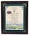 Irish Wedding Blessing - May God Be With You - Personalizable Framed Green Matted Blessing
