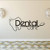 Wall Decal Dental Care Logo Wall Sticker Bathroom Wall Poster Stomatology Decor Dental Clinic Window Decals Vinyl Art 57X22Cm