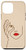 iPhone 12 mini Abstract Art One Line Portrait Beige Color Womans Face Case