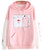 CRB Fashion Womens Teens Animal Anime Cute Emo Dinosaur Cosplay Cartoon Shirt Hoodie Hoody Top Jumper Sweater  Pink White