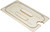 Cambro 30HPCHN150 Amber 1/3 Size Notched H-Pan Cover with Handle