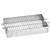 Skyflame Stainless Steel Flat Spit Rotisserie Grill Basket Fits for 5 16 Inch Square 3 8 Inch Square 1 2 Inch Hexagon Spit Rods
