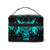 anger tiger Makeup Bag Travel Cosmetic Bag Portable Travel Train Case Funny Toiletry Storage Organizer