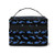 Dolphins pattern Makeup Bag Travel Cosmetic Bag Portable Travel Train Case Funny Toiletry Storage Organizer