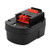 Exmate Ni-MH 12V 3500mAh Replacement Battery for BLACK+DECKER FSB12 A1712 HPB12 FS120B FS120BX A12 A12-XJ A12EX Firestorm FS120B FS120BX