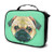 Dog Cosmetic Bag Portable Makeup Pouch Travel Hanging Organizer Bag for Women Girls