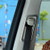 ABS Chrome Plastic Safety Belt Decoration Frame Trim Sticker Cover matte silver for Land Rover Discovery 4 LR4 2010-2016 for Land Rover Range rover RR Sport 2010-2013