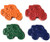 MinifigFans 48 Monster Truck Crayons - Birthday Party Favors - 12 Sets of 4 Crayons - Made in The USA