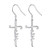 925 Sterling Silver Simple Faith Cross Dangle Earrings Gift for Women Girls  Faith Cross Silver 925 Sterling Silver Simple Faith Cross Dangle Earrings Gift for Women Girls  Faith Cross Silver