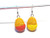 Chicken Nugget Dangle Earrings - Tiny Food Jewelry