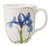 McIntosh Garden Collection Blue Iris Fine Bone China  12 oz  Java Mug in Matching Gift Box