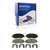 Detroit Axle - Front Brake Pads for Hyundai Entourage Santa Fe Kia Sedona Ceramic Pads w Hardware